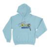 Crime Weekly Logo Unisex Hoodie Sky Blue