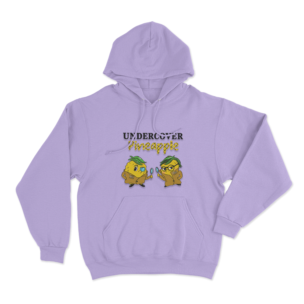 Undercover Pineapple Unisex Hoodie Purple Undercover Pineapple Unisex Hoodie Purple